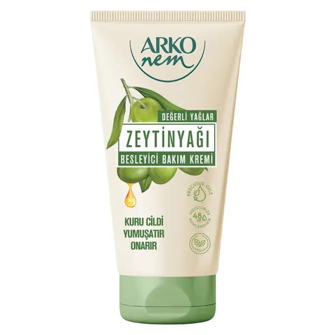 Arko Nem Olive Oil Hand &amp; Body Cream 60ml - Moisturizing Care
