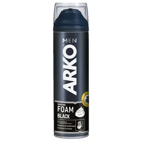 Arko Men Schwarze Aktivkohle Rasiercreme - 200ml