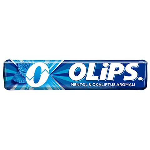 Kent Olips Menthol Eukalyptus Bonbons - Frischer Atem 28g