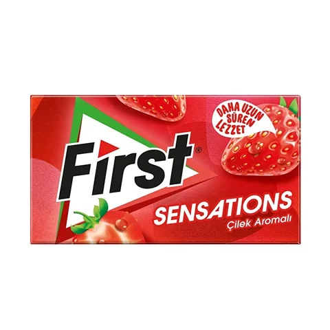 First Sensations Erdbeer-Kaugummi - 27g