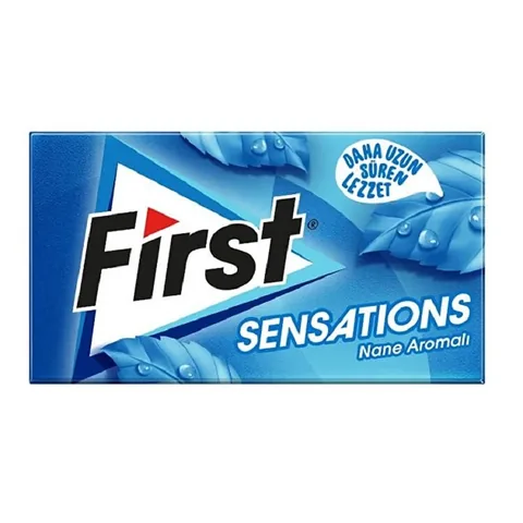 Zuckerfreier Minzkaugummi 27g von First Sensations - Erfrischender Geschmack