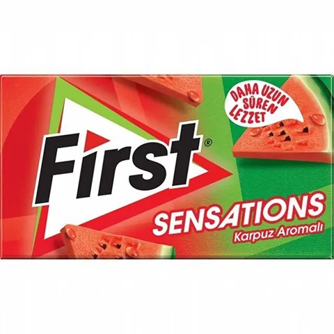First Sensations Wassermelone Zuckefrei Kaugummi - 27g