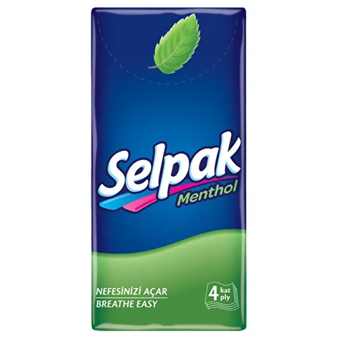 Selpak Menthol Taschentücher für Nasenverstopfung