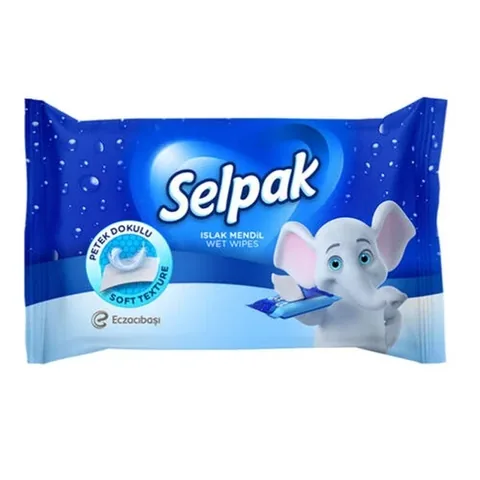Салфетки влажные Selpak Классические 10 шт