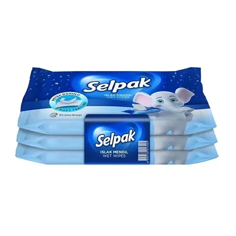 Салфетки влажные Selpak Pocket Classic 3 шт.