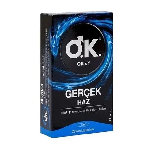 Okey Real Pleasure Kondome 12er-Pack