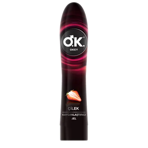 Okey Erdbeer Gleitgel 100ml - Sanft & Langanhaltend