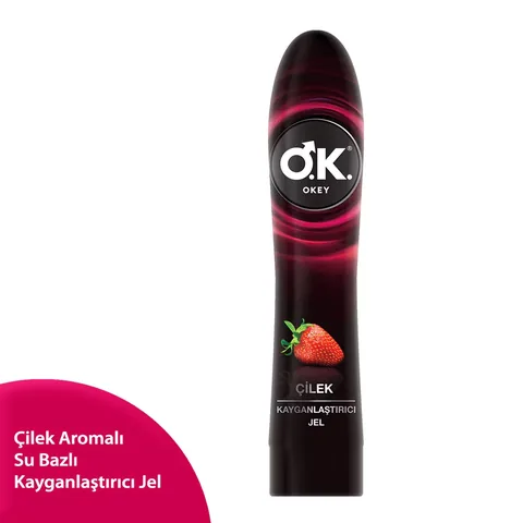 Okey Lubricant Gel Strawberry 100ml