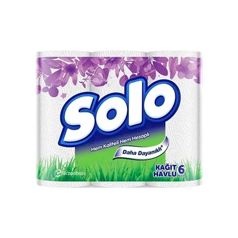 Solo 6-lagige Papierhandtücher
