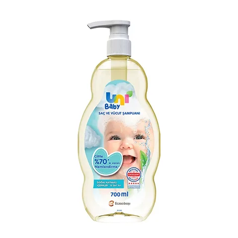 Uni Baby Hair and Body Shampoo 700 ml