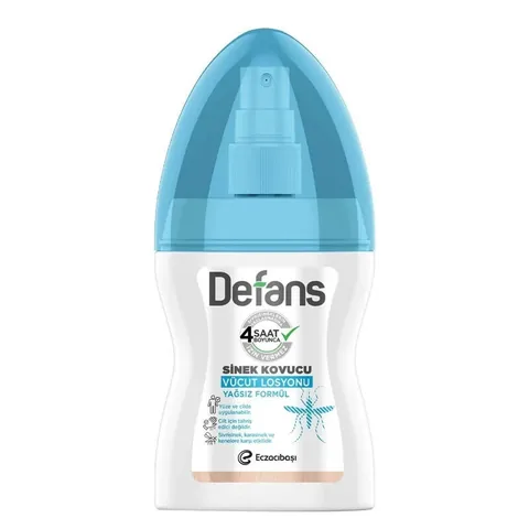 Defans Insect Repellent Body Lotion Water-Based Oil-Free Formula 100 Ml