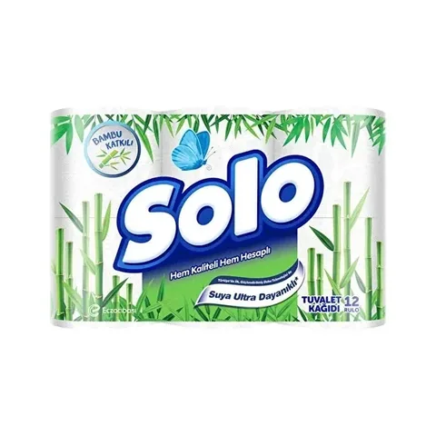 Solo Bambus Toilettenpapier 12er-Pack