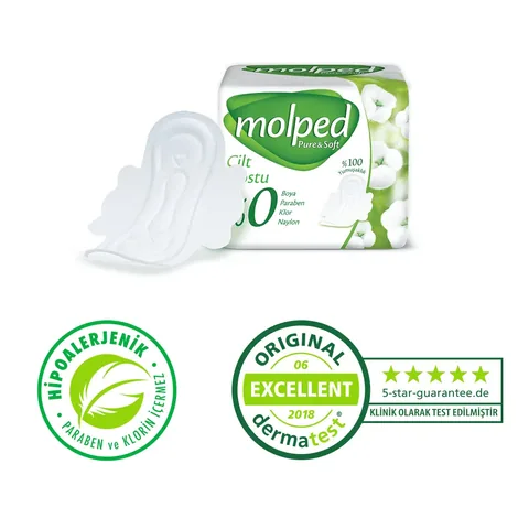 Molped Pure &amp; Soft Super Eco Normal 24 pcs