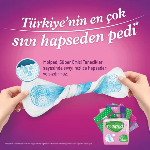Molped Ultra Dry Anatomic Binden 24 Stück