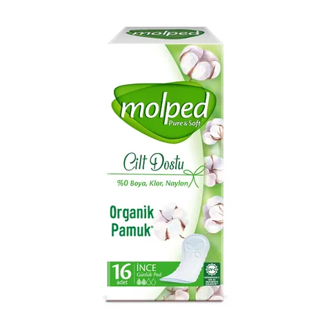 Molped Pure &amp; Soft Tagesbinde - 16 Stück