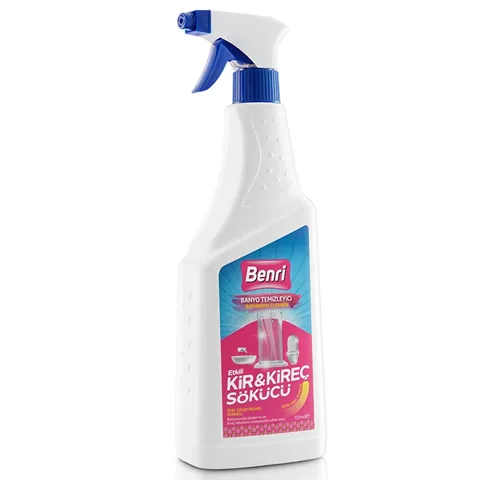 Benri 750 ml Badezimmerreiniger - Kalk- und Seifenfleckenentferner