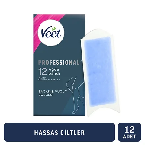 Veet Easystrip Ready To Use Wax Strips 12 pcs