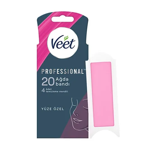 Veet Professional Wax Strips Normal Skin - For Face 20 pcs