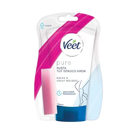 Крем для депиляции Veet Pure в душе для чувствительной кожи 150 мл