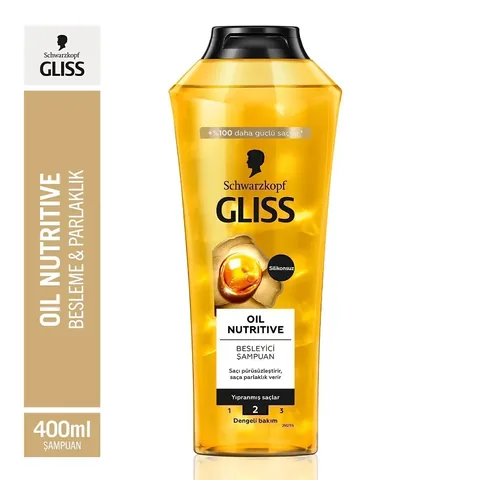 Gliss Öl Nährende Shampoo 400ml