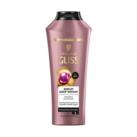 Шампунь Gliss Serum Глубокое Восстановление 400 мл