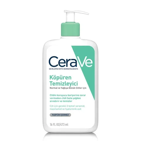 CeraVe Schäumendes Reinigungsmittel für normale/ölige Haut - 473 ml