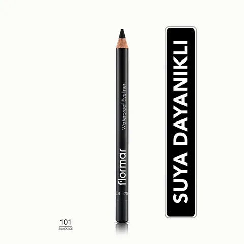 Flormar Waterproof Eyeliner 101 black Ice