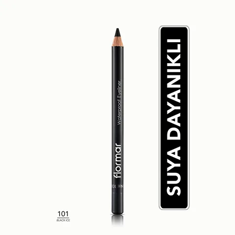 Flormar Waterproof Eyeliner 101 black Ice