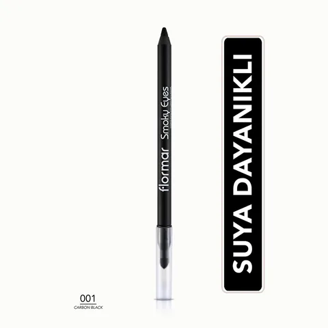 Flormar Smokey Eyes Waterproof Eyeliner Carbon Black