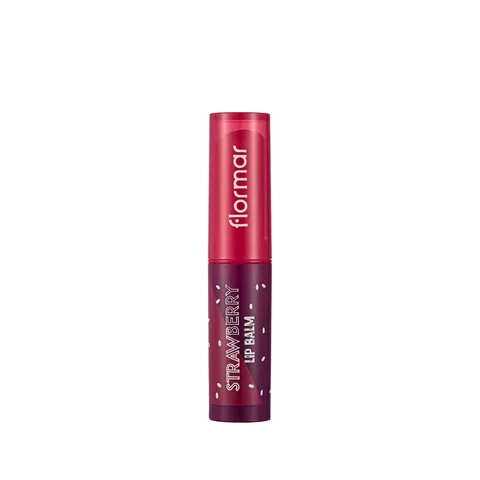 Flormar Lip Balm Fruit Scented And Coloring Lip Moisturizer Strawberry