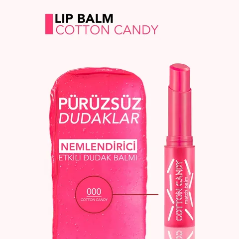 Flormar Match Balm Personalized Tinted Lip Moisturizer Natural Pink Tones