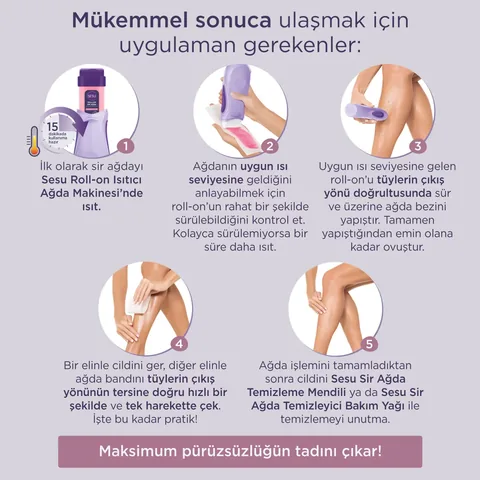 Sesu Roll-on Wax Sensitive Skin 100 ml