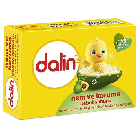 صابون الأطفال المرطب والحامي 100 غ من دالين Dalin