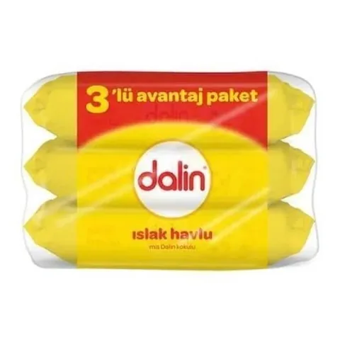 Влажные ватные полотенца Dalin 3 шт.