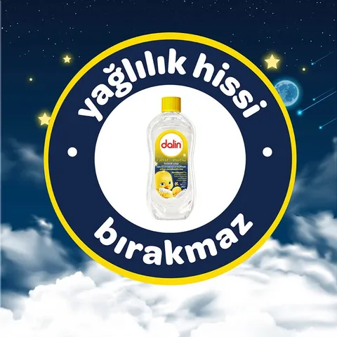 Dalin Happy Baby Öl 200ml - Weichmacher &amp; Beruhigung für empfindliche Haut