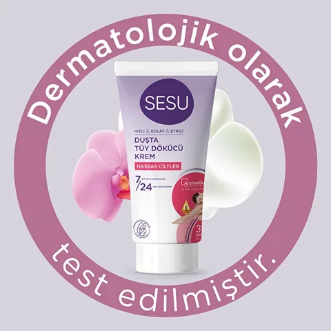 Sesu Sensitive Shower Hair Removal Cream 150 ml