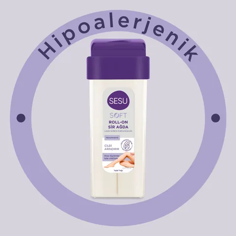 Sesu Soft Roll-On Wachs Set für glatte Haarentfernung und Hautpflege