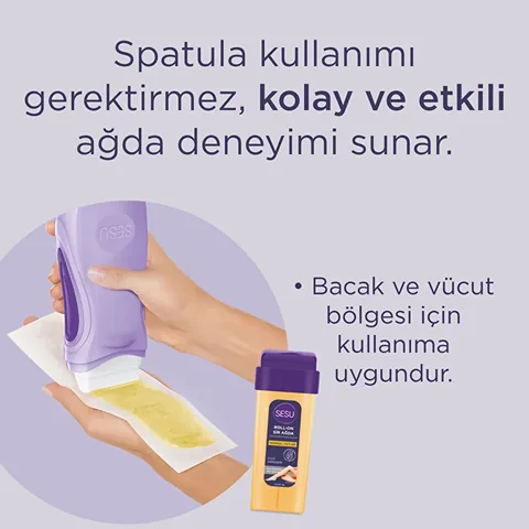 Sesu Natural Roll-on Wax For Normal Skin 100 ml