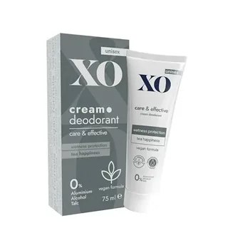 XO Cream Deodorant 75ml - Vegan, Unisex, Eco-Friendly Formula