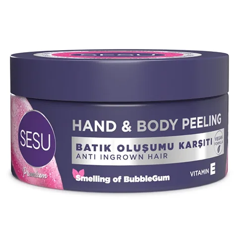 Sesu Schaum-Hand- und Körperpeeling - 250ml
