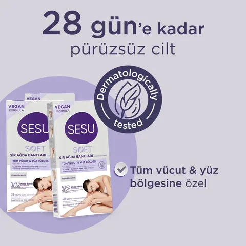 Sesu شرائح شمع الشوفان الناعمة من سيسو، 32 قطعة