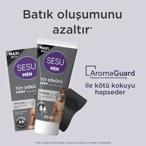 Sesu Männer Haarentfernungscreme 200ml