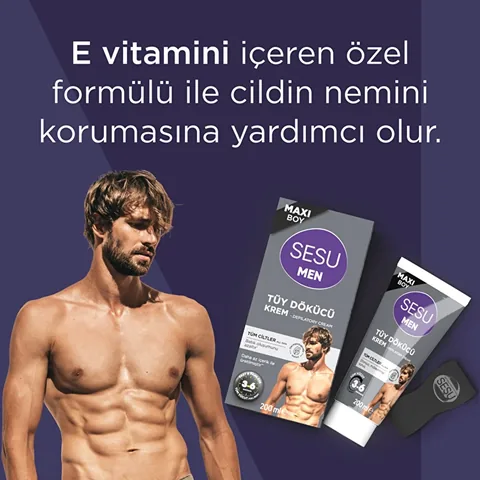 Sesu Männer Haarentfernungscreme 200ml