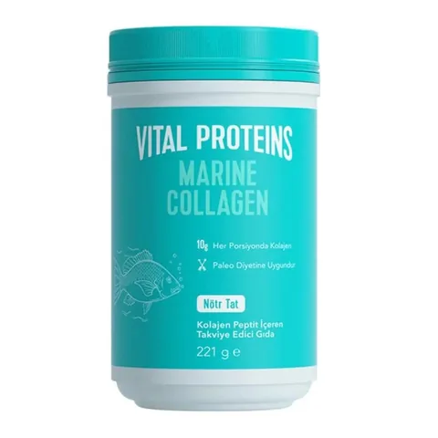 Vital Proteins البروتينات الحيوية الكولاجين البحري 221 جم (باليك كولاجيني)