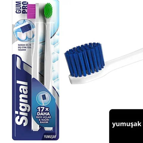 Signal Toothbrush Gum Pro Gentle Care Soft 1+1