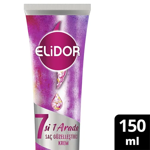 Elidor إليدور 7 في 1 بلسم تجميل الشعر بدون شطف 150 مل