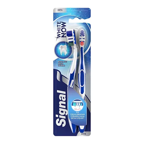 Signal White Now 1+1 Zahnbürste