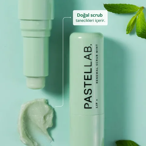 Pastellab. Lip Renewal Fresh Mint Scrub Renewing Lip Care Scrub