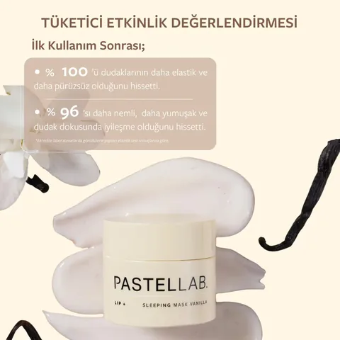Pastellab. Lip Sleeping Mask Lip Care Mask Vanilla