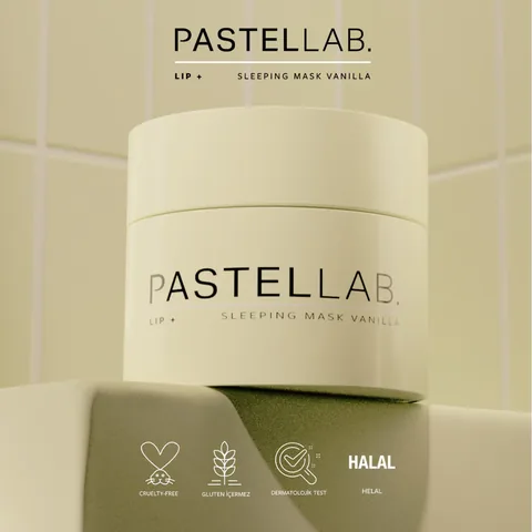 Pastellab. Lip Sleeping Mask Lip Care Mask Vanilla
